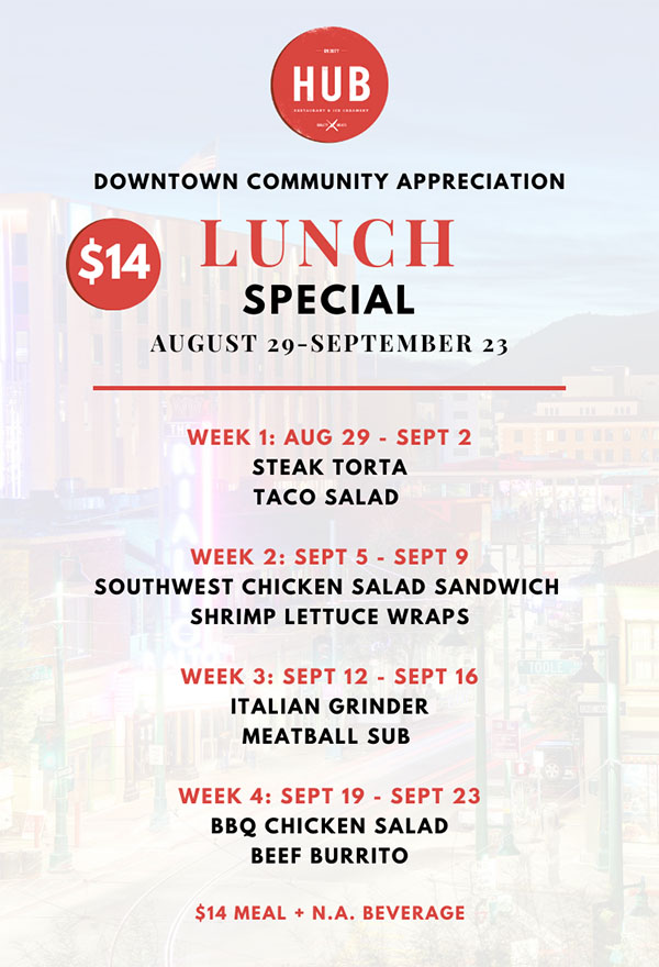 Seared Salmon Cakes Hub Restaurant & Ice Creamery Tucson, Arizona